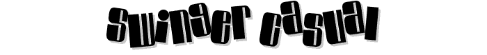 Swinger Casual font